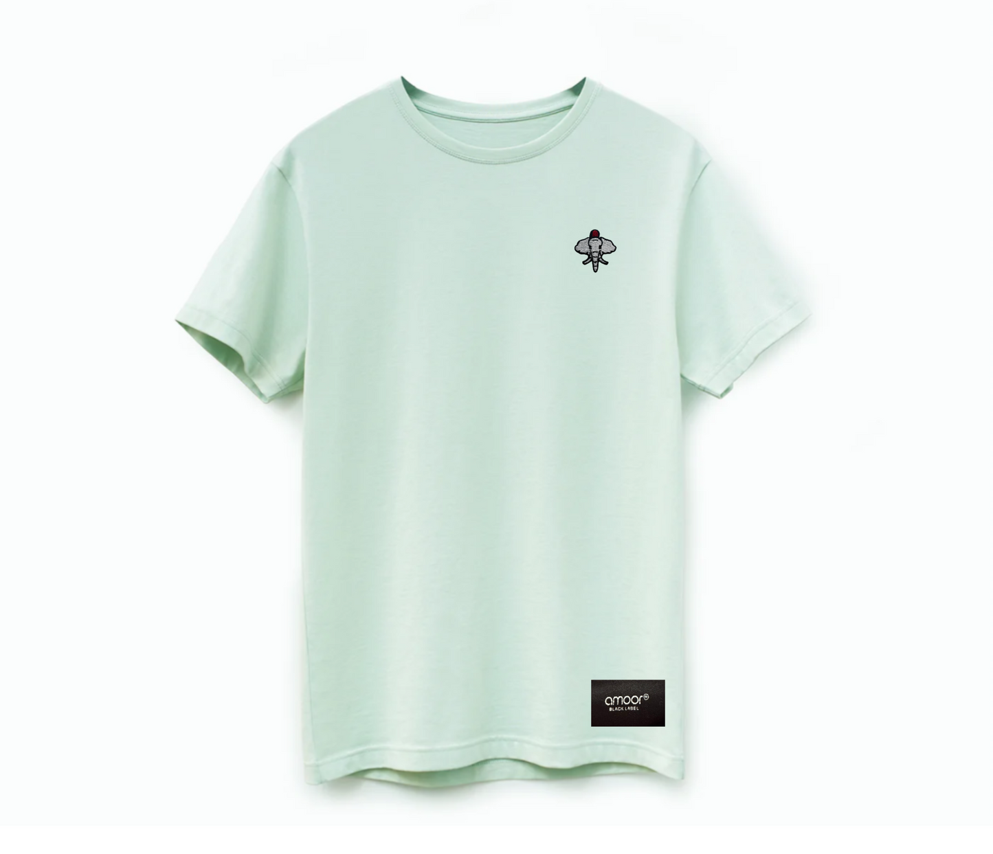 Amoor Seafoam Pima Cotton Tee